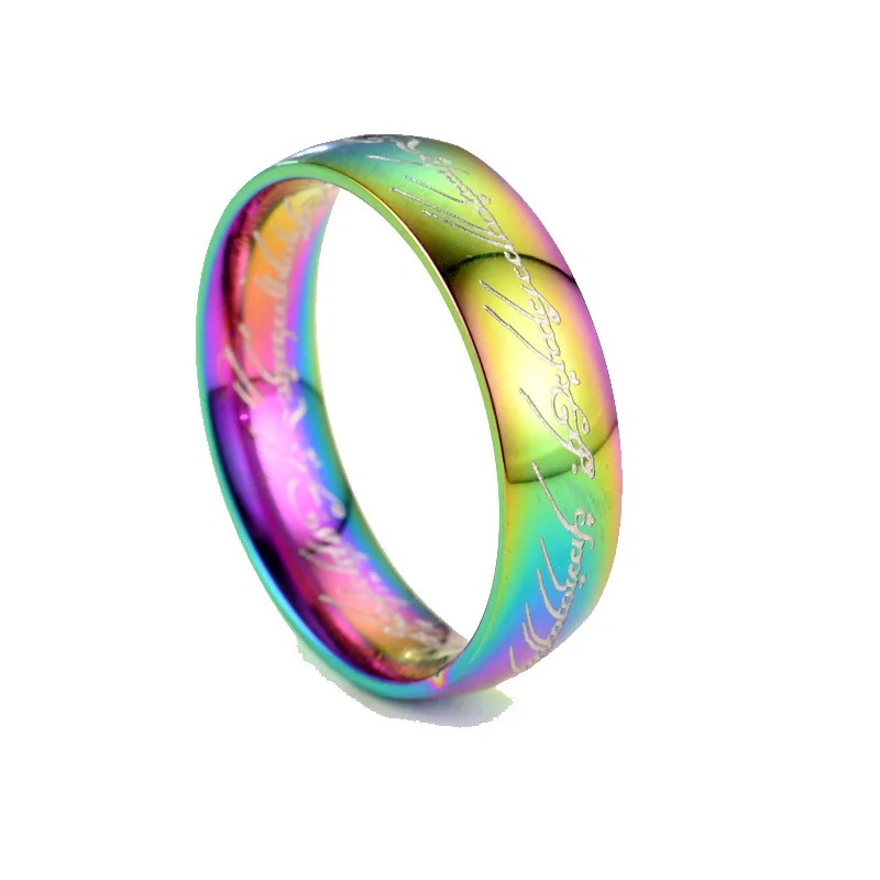 Lord Of The Finger Rings Magic Ring High-end Titanium Steel