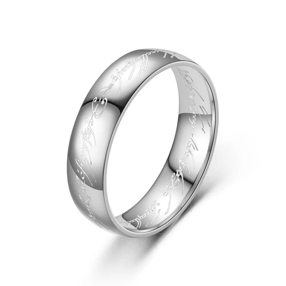 Lord Of The Finger Rings Magic Ring High-end Titanium Steel