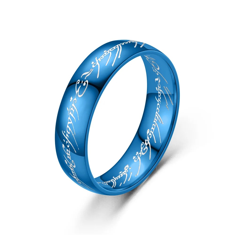 Lord Of The Finger Rings Magic Ring High-end Titanium Steel